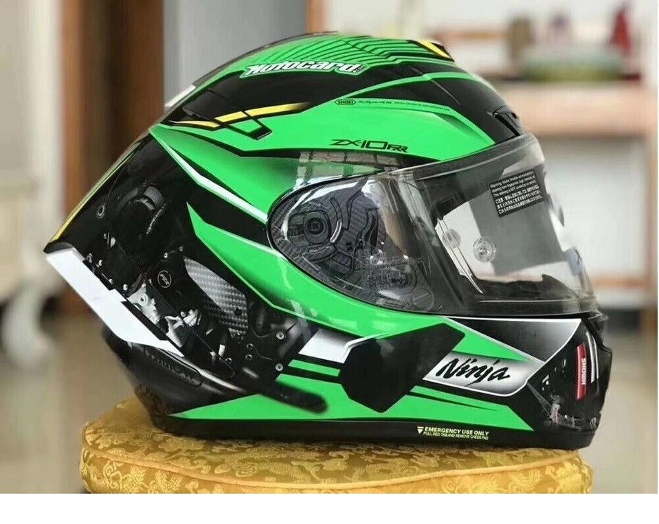カワサキ ZX-10R ZX-10R フルフェイスヘルメット グリーン カワサキ ZX-10R ZX-10R フルフェイスヘルメット グリーン 新車