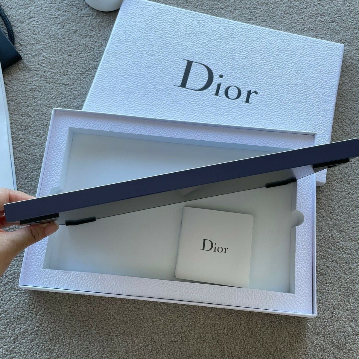 Brand New in Box Christian Dior Lacquered Tray Home Decor