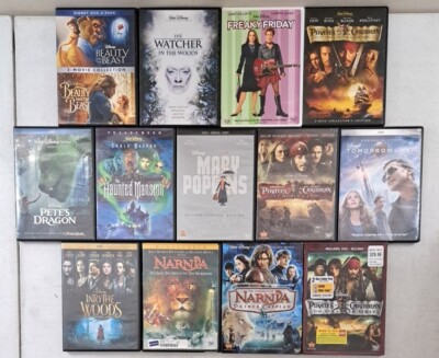 Disney Live-Action Supernatural/Fantasy DVDs Lot Of 13. A-17-A