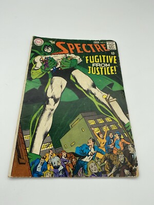 The SPECTRE #5 1968 Silver Age DC, NEAL ADAMS Art -