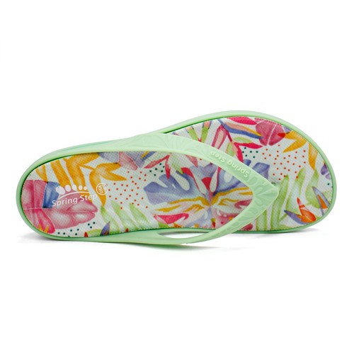 Women Spring Step Contilo Cushioned Flip Flop Thong Sandals - Picture 4 of 5