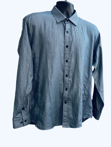 JARED LANG Shirt Mens XL. Button Up Preppy Casual Light Academia Classic $169 - Picture 5 of 14