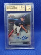 2017 Bowman Best MASON DENABURG Autograph BGS 9.5 card WASHINGTON NATIONALS auto