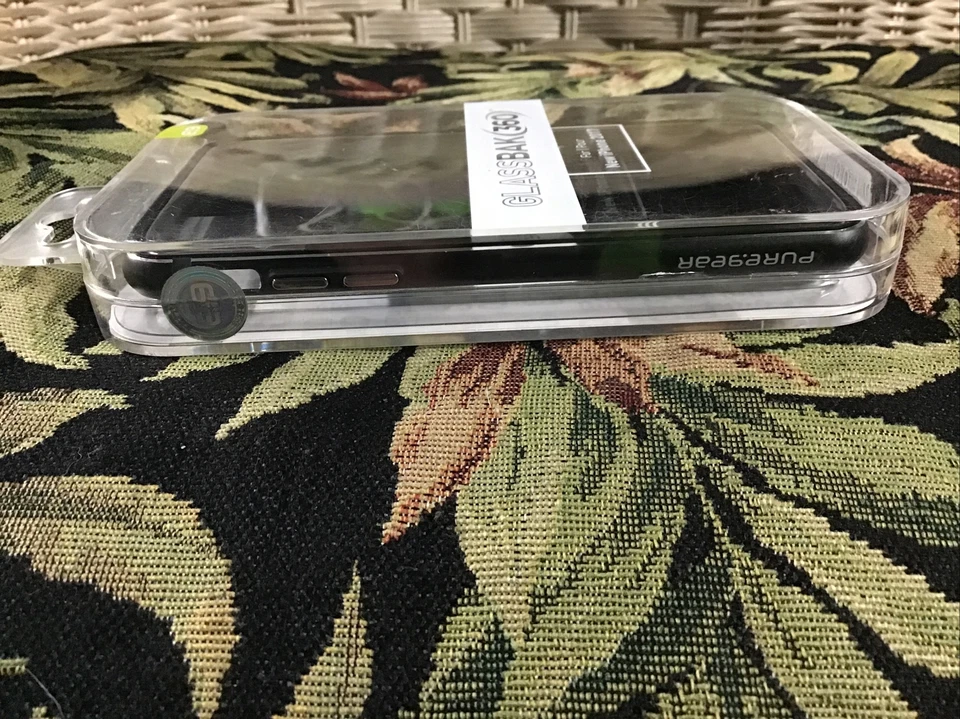 🔥NUEVO EN CAJA Puregear Glassbak 360 Aluminio Estuche Parachoques para Apple iPhone 2017 Sellado 🔥 Foto 3 de 4