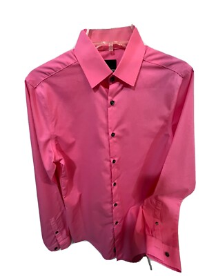 JFerrar Pink Slim Fit Mens Dress Shirt Size S 14-14.5 34-35 (143) | eBay JFerrar Pink Slim Fit Mens Dress Shirt Size S 14-14.5 34-35 (143) | eBay