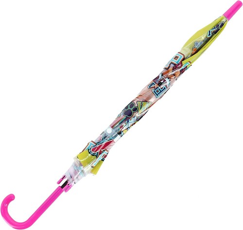 Girls Windproof Bubble Umbrellas, Kids Wipeable Brolly School Gift for 3-7Year - Picture 26 of 69