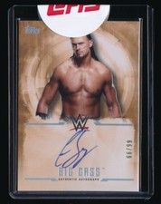 BIG CASS 2017 TOPPS WWE UNDISPUTED AUTOGRAPH BRONZE #UABC AUTO 66/99