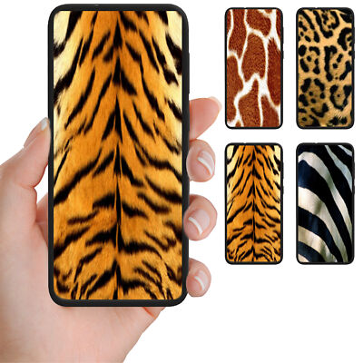 For OPPO Series - Animal Skin Fur Theme Print Mobile Phone Back Case Cover #1