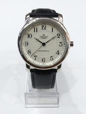 SARTEGO Toledo Men's Genuine Crocodile Leather Japan Quartz Watch