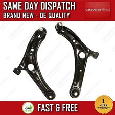 TOYOTA YARIS VERSO FRONT LOWER CONTROL SUSPENSION ARM WISHBONE PAIR KIT X2