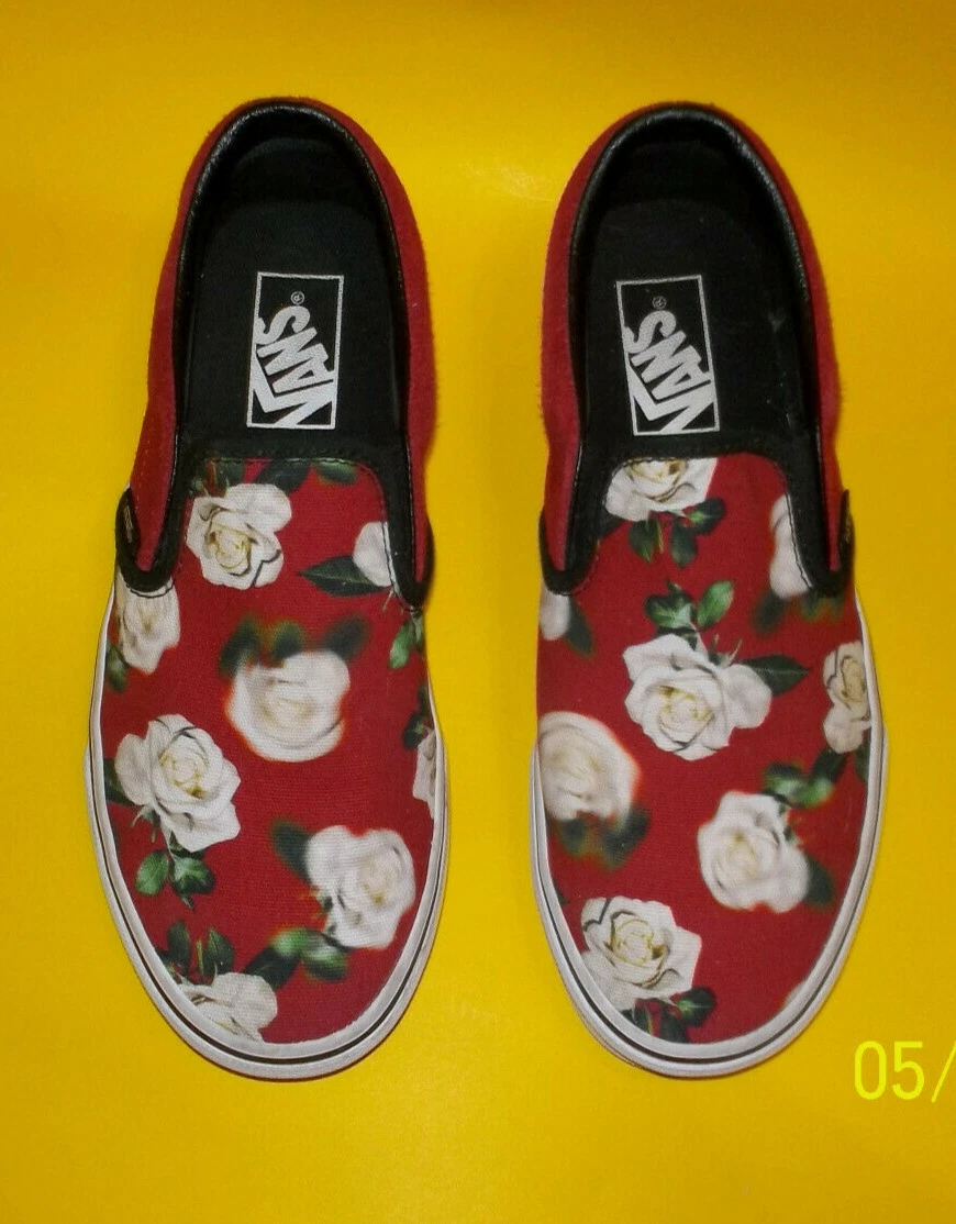 Vans romantic floral old skool shoes top