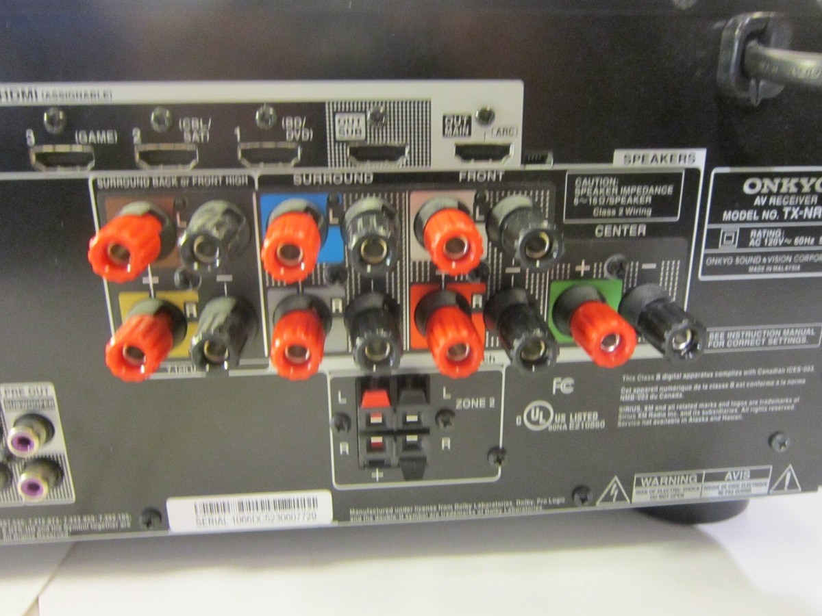 Onkyo TX NR515 7.2 Channel 130 Watt Receiver for sale online | eBay