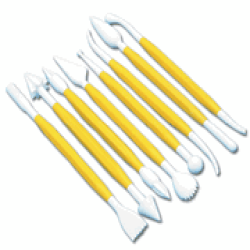8-Piece Sculpturing Tool Set – Clay, Fondant & Cake Decorating Sculpting Tools - Bild 1 von 2