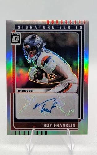2025 Donruss Optic Troy Franklin Base (RAW)
