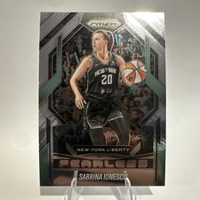 2025 Panini Prizm WNBA Sabrina Ionescu Fearless #1 Insert New York Liberty