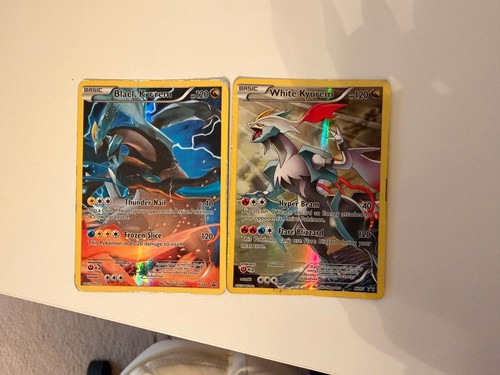 White Kyurem & Black Kyurem Full Art Promo XY81 & XY80 Holo