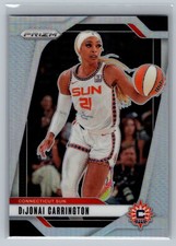 DiJonai Carrington 2024 Panini Prizm WNBA #118 Silver Prizms Connecticut Sun