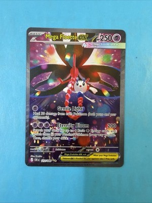 2026 Pokemon Chaos Rising 117/086 Mega Floette Ex Special Illustration Rare MINT