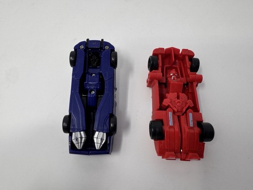 Transformers Movie Allspark Battles Cliffjumper vs Recon Barricade Complete 2007 - Picture 6 of 6