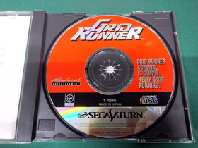 Sega Saturn -- Grid Runner -- included spine card. *JAPAN GAME!!* SS. 17073