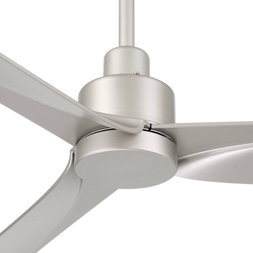 60" Casa Vieja Sailplane Silver Damp Ceiling Fan with Remote - Picture 3 of 8