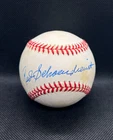 Red Schoendienst Signed Rawlings Official National League Baseball PSA DNA Cert