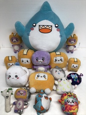 Lankybox Plush Lot Of 17 Assorted Characters Large & Small 