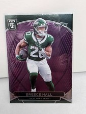 2024 Panini Totally Certified #69 Breece Hall Mirror Purple New York Jets