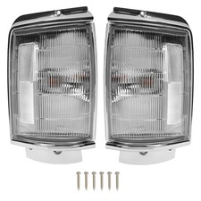 Clear Corner Lights Side Marker Wbulbs For Toyota 4runner Pickup 1984 1985-1986