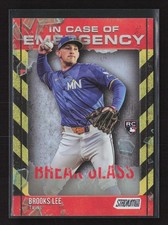 2025 Stadium Club #ICE-20 Brooks Lee In Case of Emergency B26