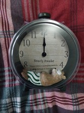 Next Bearly Awake Clock Green Battery Operated Brand New