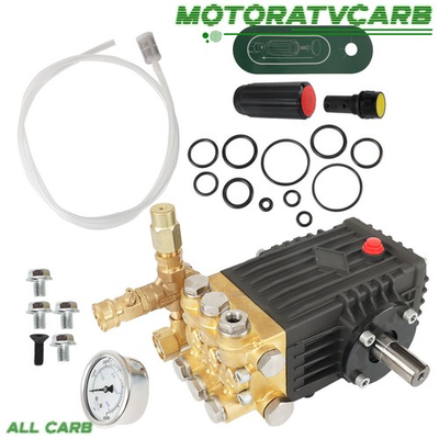 #ad ALL CARB 3600 PSI 4.9GPM Pressure Power Washer Pump 24mm Solid Shaft Belt Drive $164.08