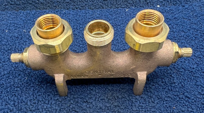 Central Brass Rough Brass Centerset Laundry Faucet Body *PICTURED ITEM ONLY*