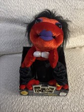 Gemmy Frogz Hip Hop Red Plush Frog In Box No Scrubs Red Dancing And Singing