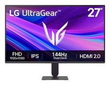 LG 27G411A-B UltraGear 27 Zoll Full-HD IPS Gaming Monitor, 144Hz, schwarz - Neu