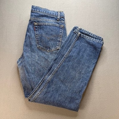 VTG Levis 505 Jeans 36x30 (FIT 34x29) Made in USA Red Tag 70s 80s Classic Fade