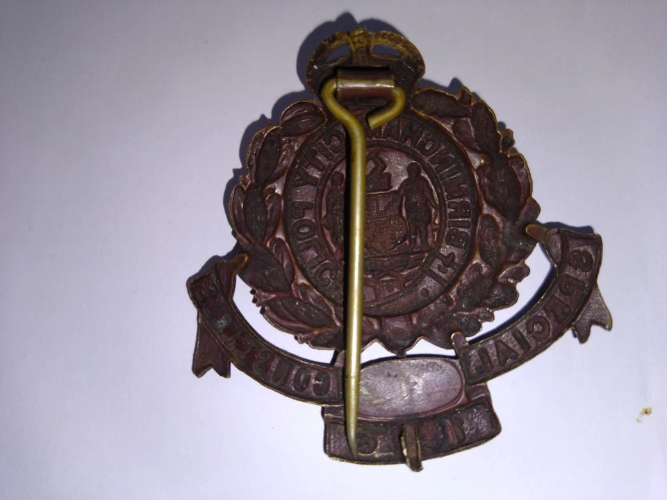 Genuine Birmingham City Police Special Constable 1916 Badge, some minor damage - Image 3 of 3