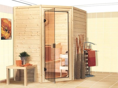Sauna Innensauna Heimsauna Massivholzsauna Saunahaus Saunakabine Fichtenholz