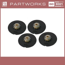 4x Dämpfungsblech Bremssattel für PORSCHE 964 turbo 993 Carrera HINTEN 34mm