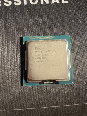Intel Core i3-3240 3.40GHz Dual-Core 3MB LGA 1155 Processor P/N: SR0RH Tested