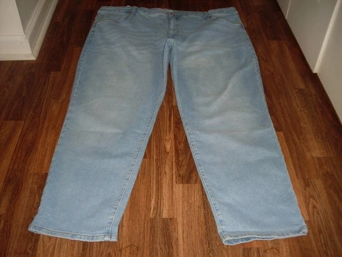 WOMENS TERRA & SKY STRAIGHT STRETCH JEANS SIZE 24W NWT