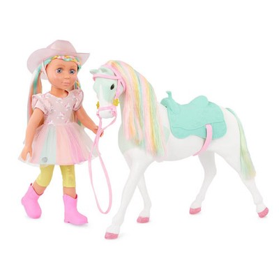 Glitter Girls 14'' Doll and Toy Horse Gia & Gypsy: Articulated Fashion