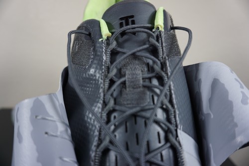 Scarpe da golf Nike Tiger Woods uomo 14 grigio verde fluo TW' 17 cinturino - Foto 8 di 20