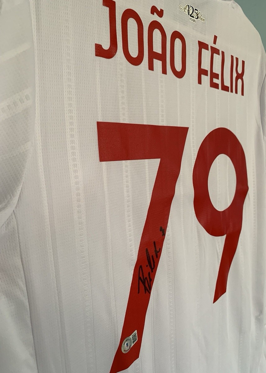 Joao Felix Signed Autographed AC Milan 2024/25 Away Jersey Soccer