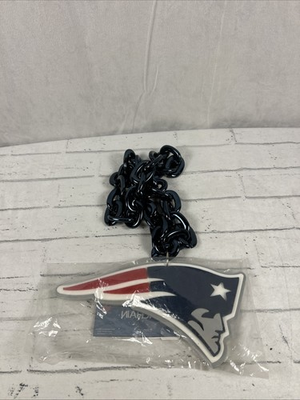 #ad #ad New England Patriots Big Giant 3D Foam Chain Necklace 33.5quot; NFL Tailgate Gameday $14.99