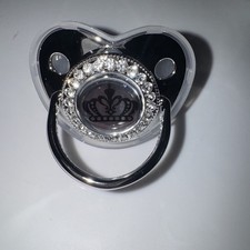 Bling Pacifier Bpa Free Silicone Infant Nipple D