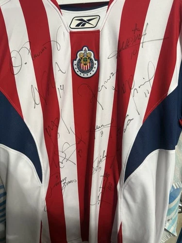 C.D. Chivas Soccer Jersey Signed