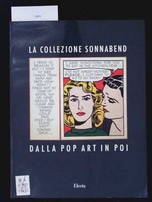 La collezione Sonnabend : dalla pop art in poi ; Galleria Nazionale d'Arte Moder