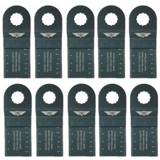 10 x TopsTools Multitool Blade for Worx Sonicrafter Ryobi Erbauer AEG Multi Tool