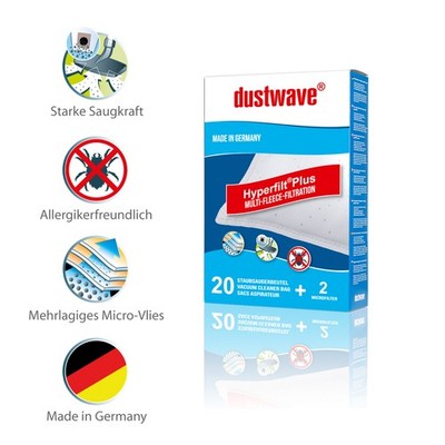 Staubbtl und Filter passend für Philips Mobilo Plus Serie (Basic-Set)
